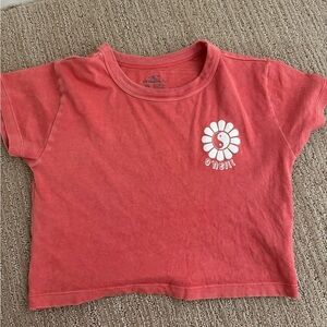 O'Neill Pink Short Sleeve Tee Casual Cotton Blend